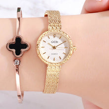 Load image into Gallery viewer, GEDI Women Watch Top Brand Luxury 2019 Rose Gold Woman Ladies Women's Bracelet Watch Wristwatch reloj mujer