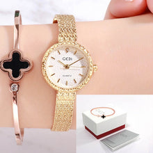 Load image into Gallery viewer, GEDI Women Watch Top Brand Luxury 2019 Rose Gold Woman Ladies Women's Bracelet Watch Wristwatch reloj mujer