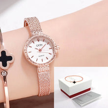 Load image into Gallery viewer, GEDI Women Watch Top Brand Luxury 2019 Rose Gold Woman Ladies Women's Bracelet Watch Wristwatch reloj mujer
